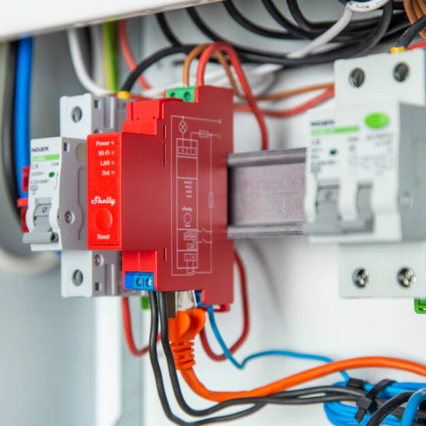 Shelly Pro 1PM DIN-Schienen 1-Kanal Relais mit Leistungsmessung WLAN LAN Bluetooth PV One
