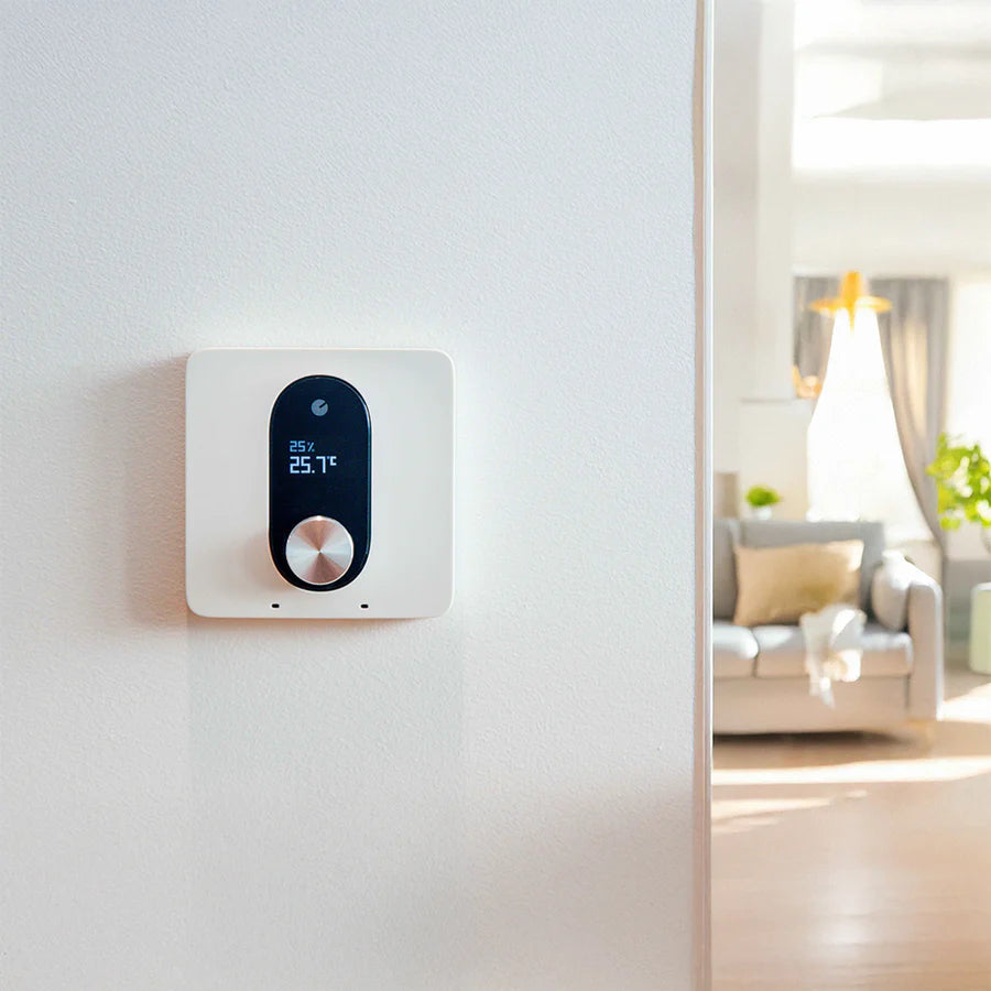 LinkedGo Smart Floor Heating Thermostat WLAN Fußbodenheizung Thermostat mit Ventilsteuerung Frostschutz und Trockenkontakt PV One