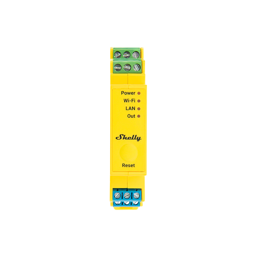Shelly Pro RGBWW PM DIN-Schienen 5-Kanal RGBWW LED Controller mit Leistungsmessung WLAN LAN Bluetooth PV One