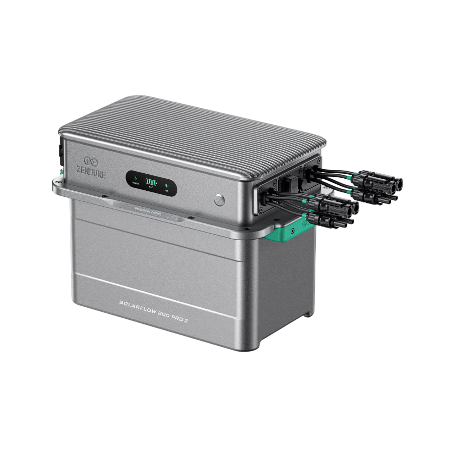 Zendure SolarFlow 800 Pro 2 Balkonkraftwerk Speicher All-in-One 2640W MPPT 800W AC 1,92 kWh LiFePO4 Zendure