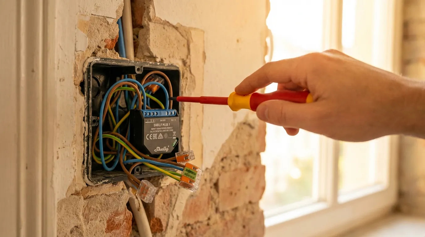 Shelly Installation: Neutralleiter, Sicherungen & Fehler vermeiden