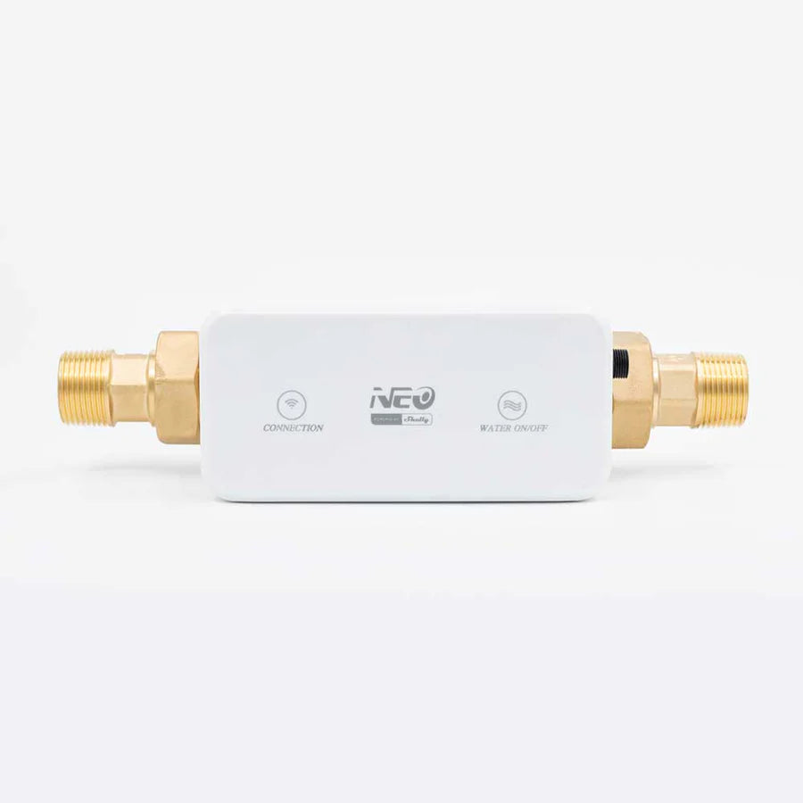 Shelly Neo Smart Water Valve NAS-WV02W DN25 Wasserventil mit Ultraschall-Messung WLAN Bluetooth Shelly
