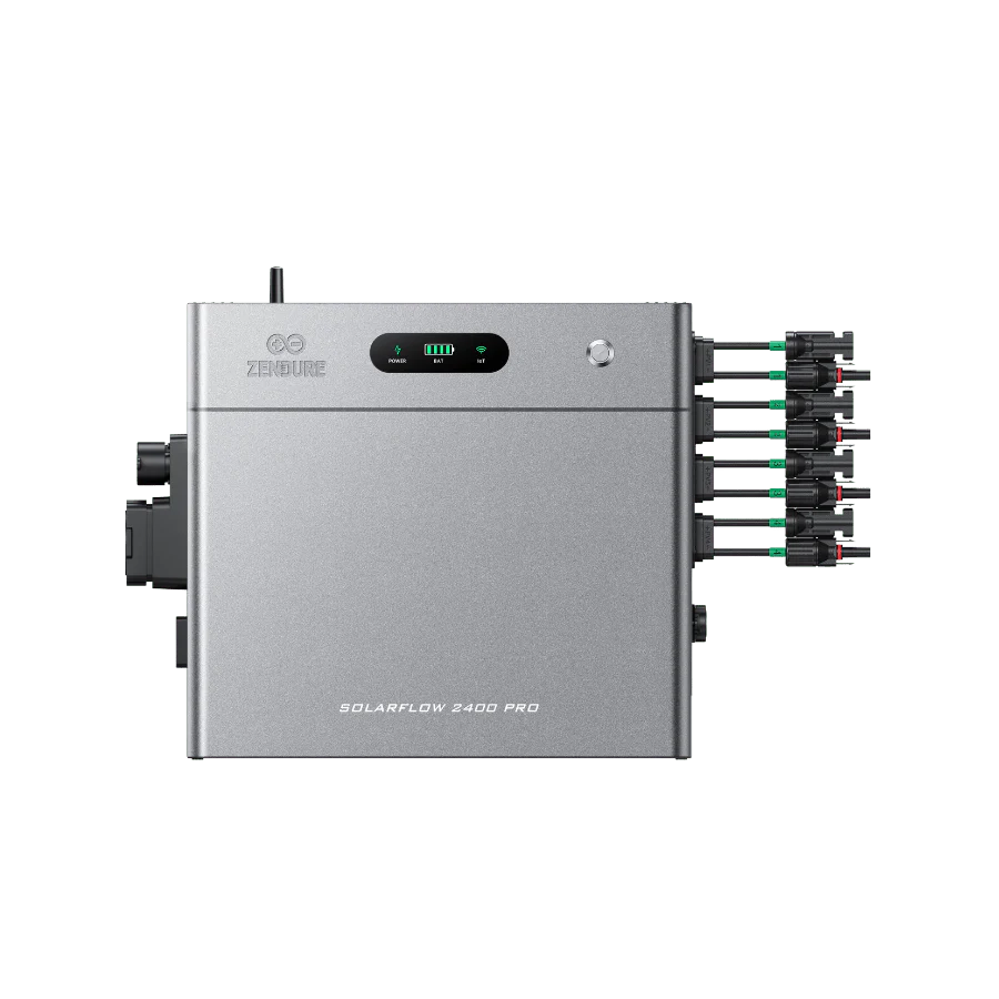 Zendure SolarFlow 2400 Pro Balkonkraftwerk Speicher 2400W AC 3000W MPPT 2,4–16,8 kWh LiFePO4 Zendure